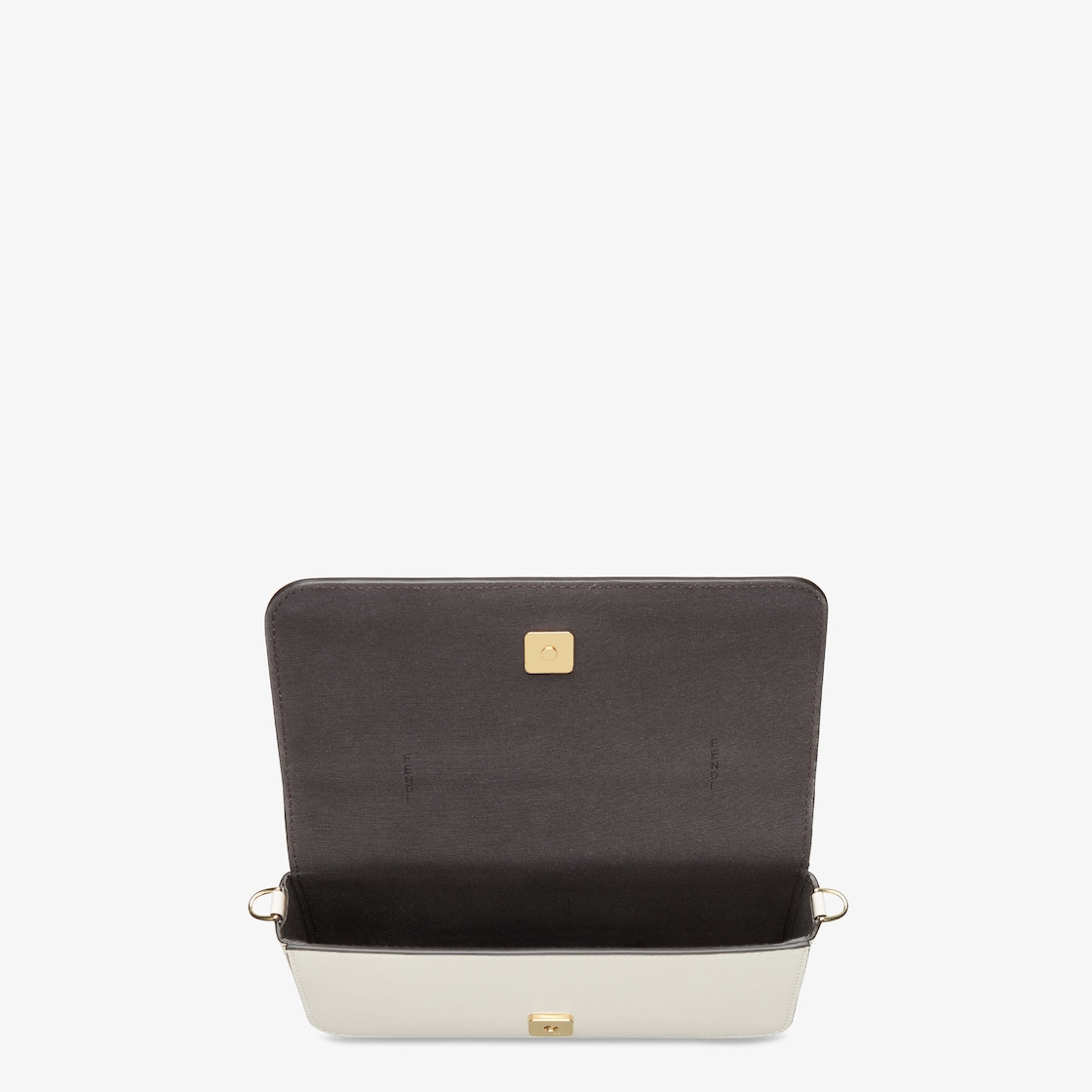 FENDI Fendigraphy Wallet On Chain White leather wallet - Image 6